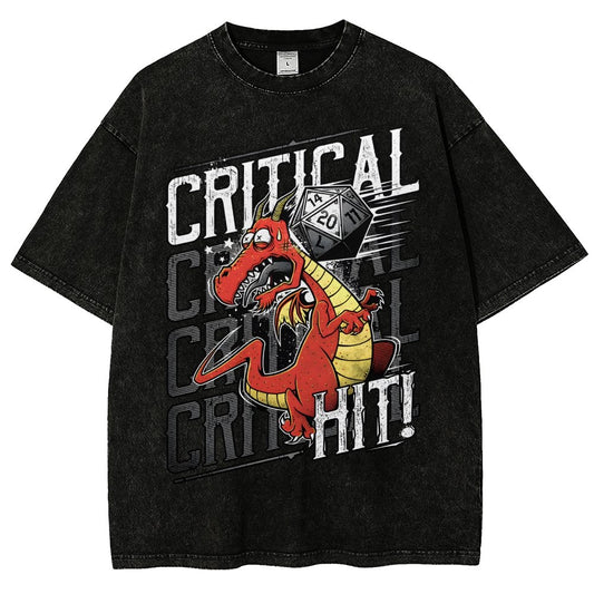 Super Crit Hit Vintage Distressed T-shirt