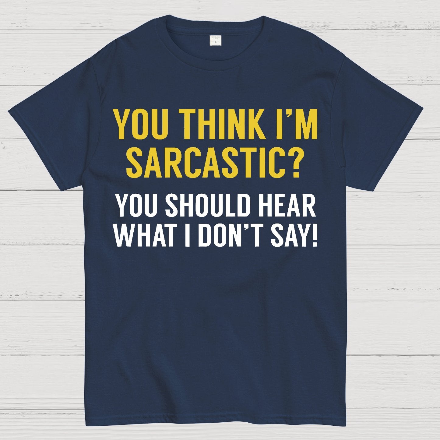 Sarcastic ？Geek T-Shirt