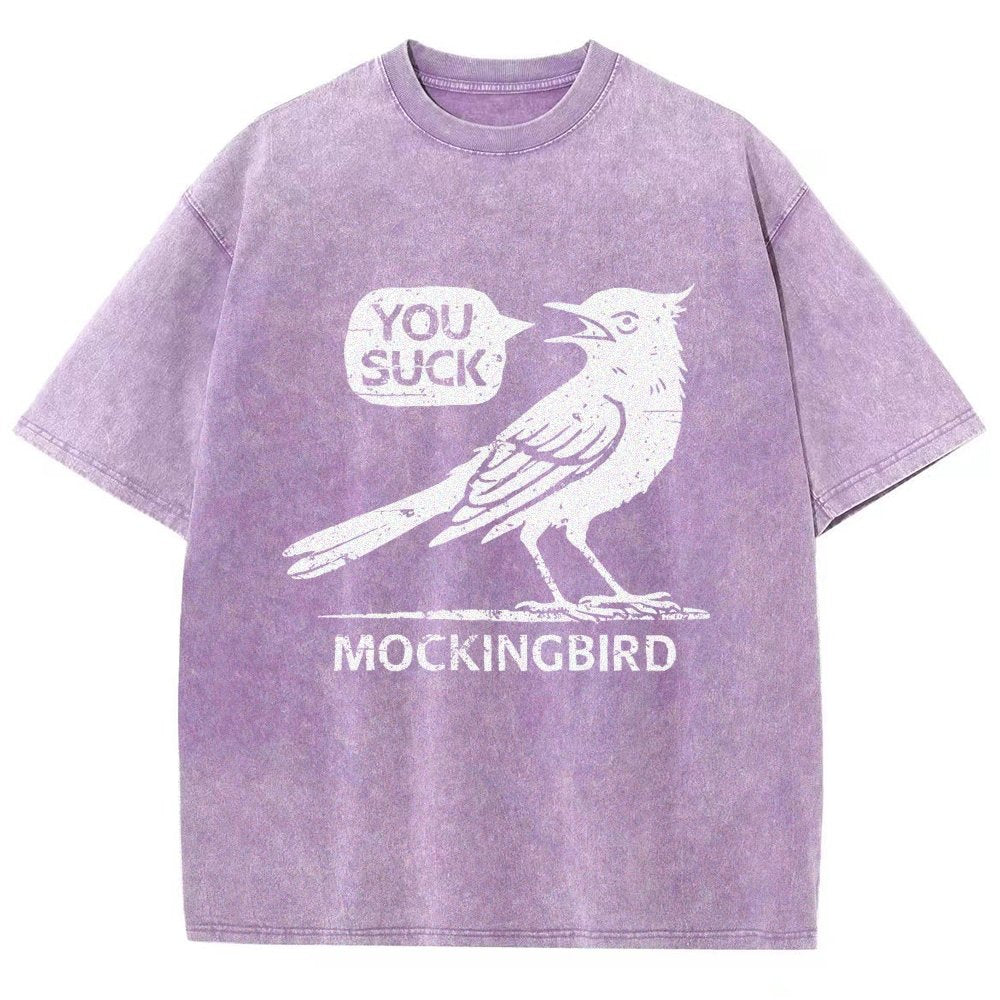 Mockingbird Vintage Distressed T-shirt
