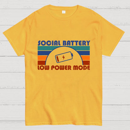 Low Social Battery Geek T-Shirt