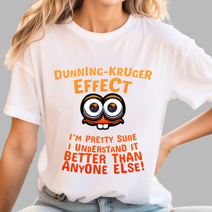 Dunning-Kruger-Effekt Geek T-Shirt