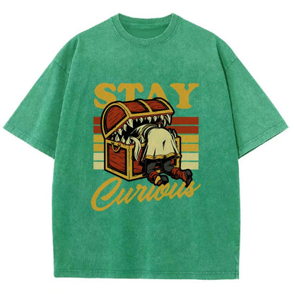 Elf Anime Treasure Vintage Distressed T-shirt