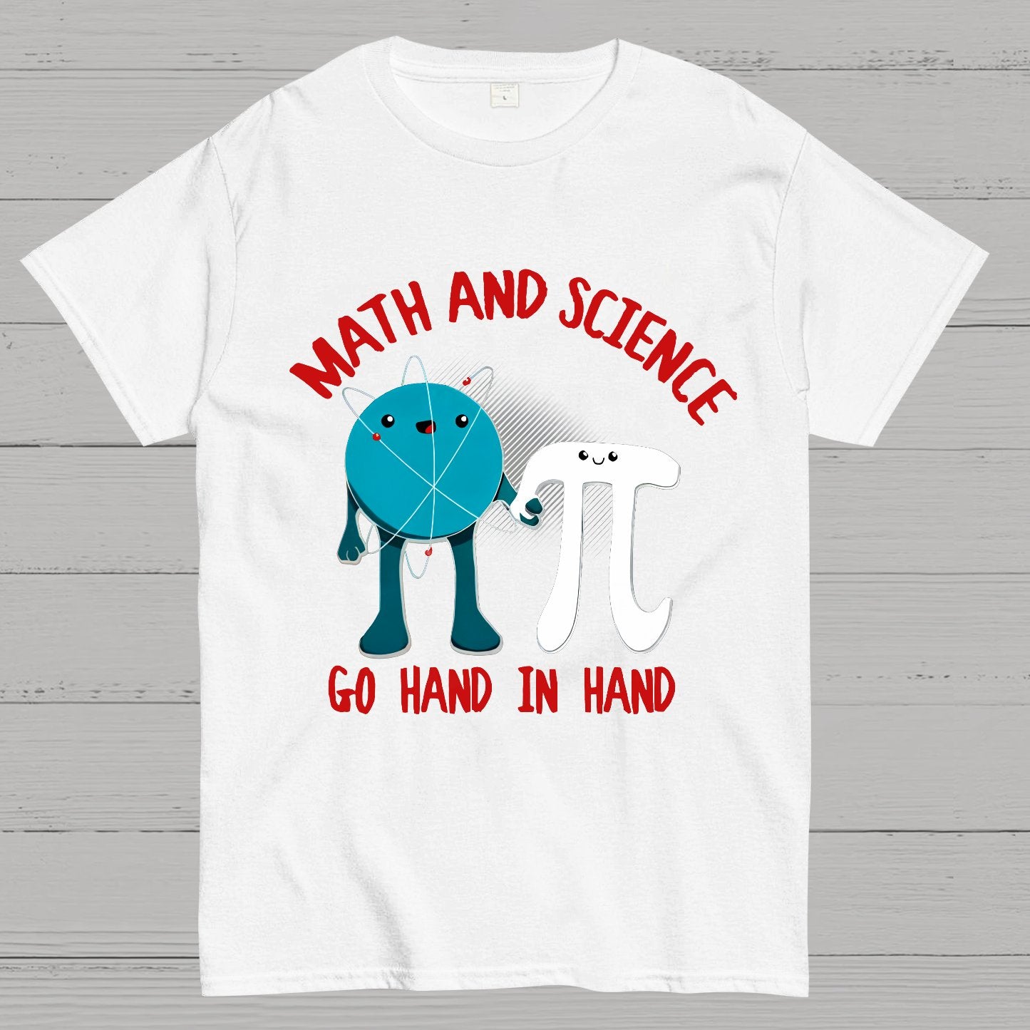 Math & Science - Friends Forever Geeky T-Shirt