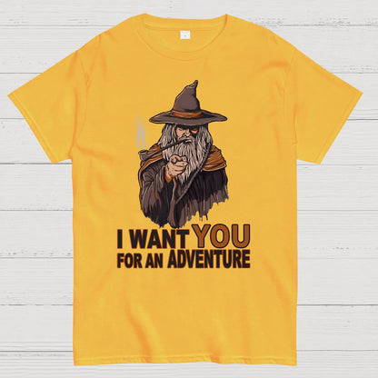 I Want You For An Adventure Geek T-Shirt