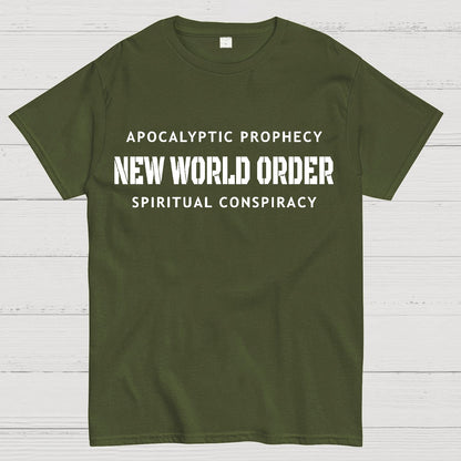 New World Order Spiritual Conspiracy Geek T-Shirt