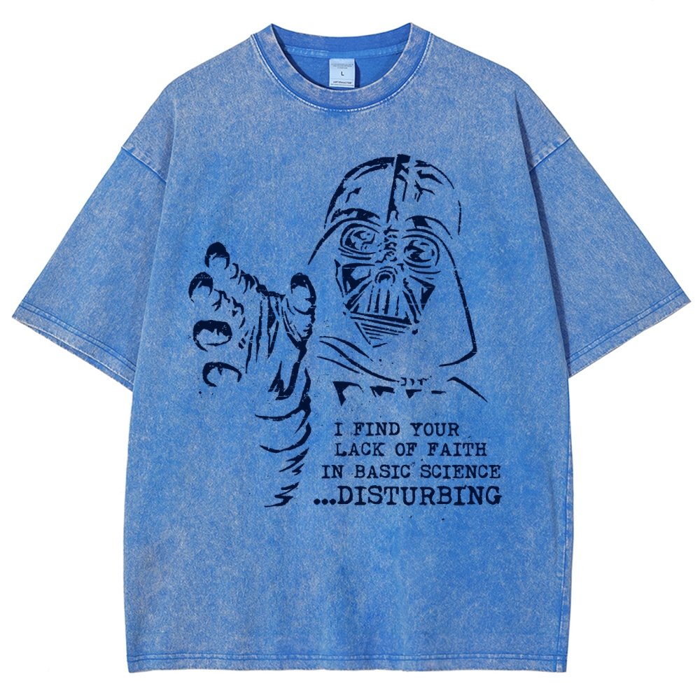 Basic Science Vintage Distressed T-shirt