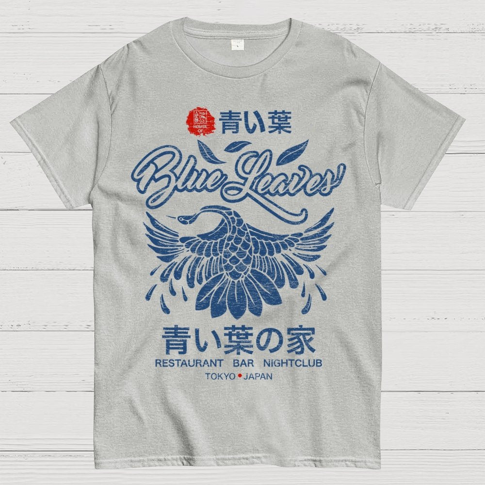 Blue Leaves Geek T-Shirt