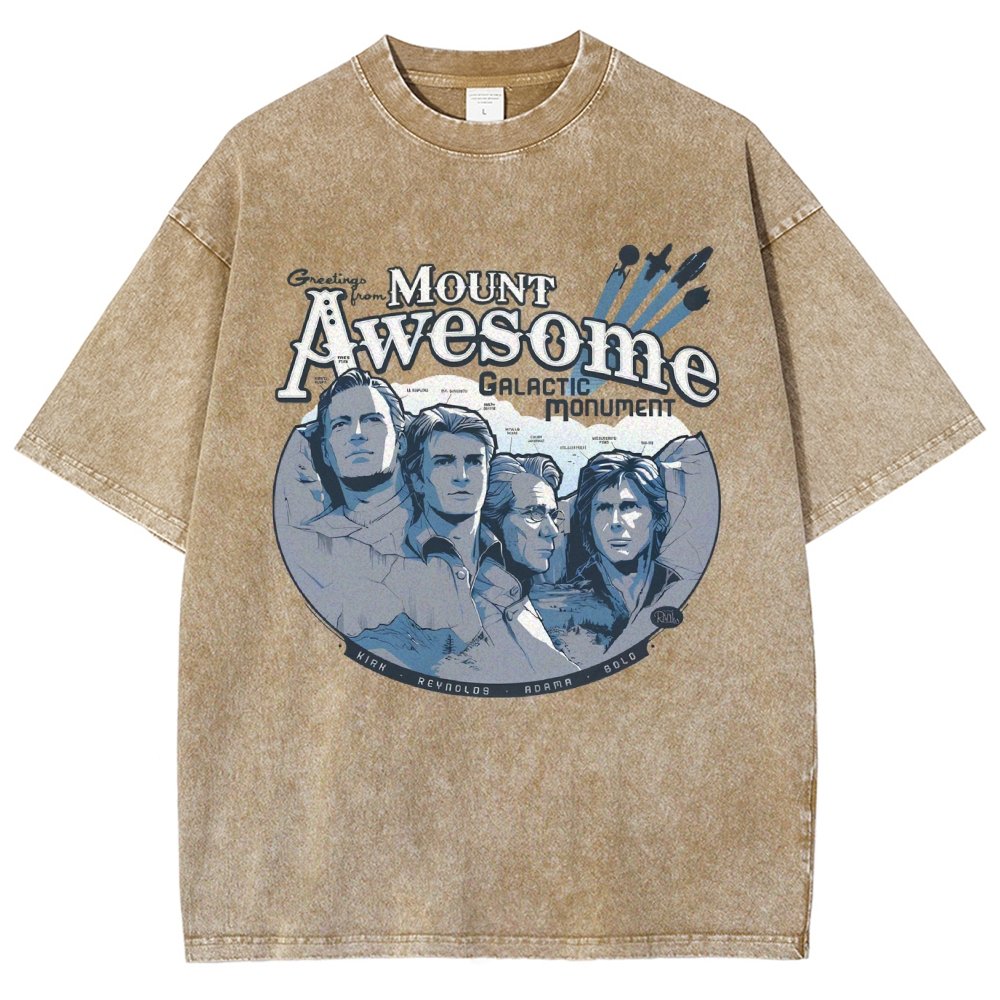 Mt. Awesome Vintage Distressed T-shirt