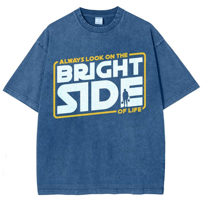 Always Look On The Bright Side Vintage Distressed T-shirt