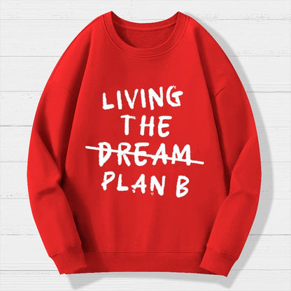 Living Plan B Geek Cotton Sweatshirt