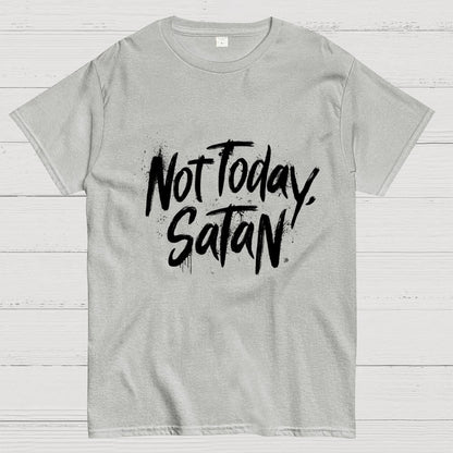 Not Today Satan Unisex Geek T-Shirt