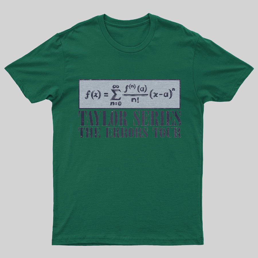 Taylor Series- The Errors Tour Nerd Geeky T-Shirt