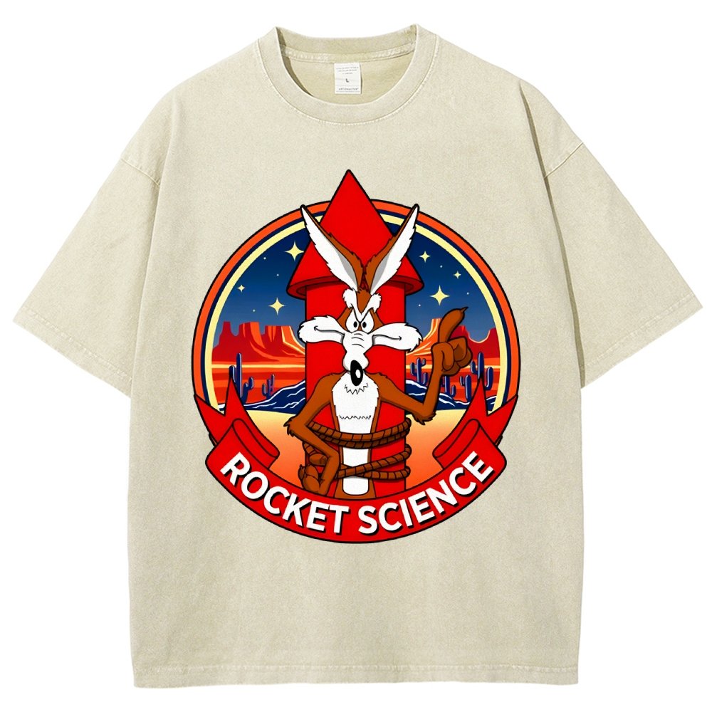 Rocket Science Vintage Distressed T-shirt