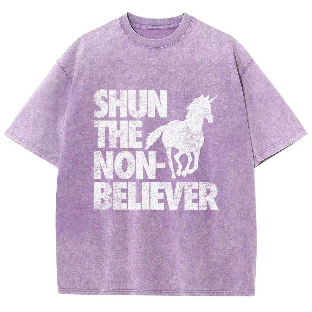 Shun the Non-Believer! Vintage Distressed T-shirt