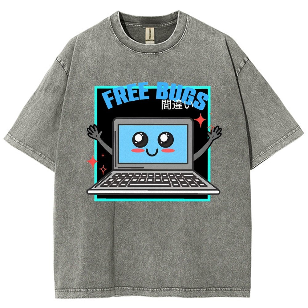 Free Bugs Vintage Distressed T-shirt