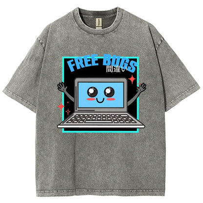 Free Bugs Vintage Distressed T-shirt