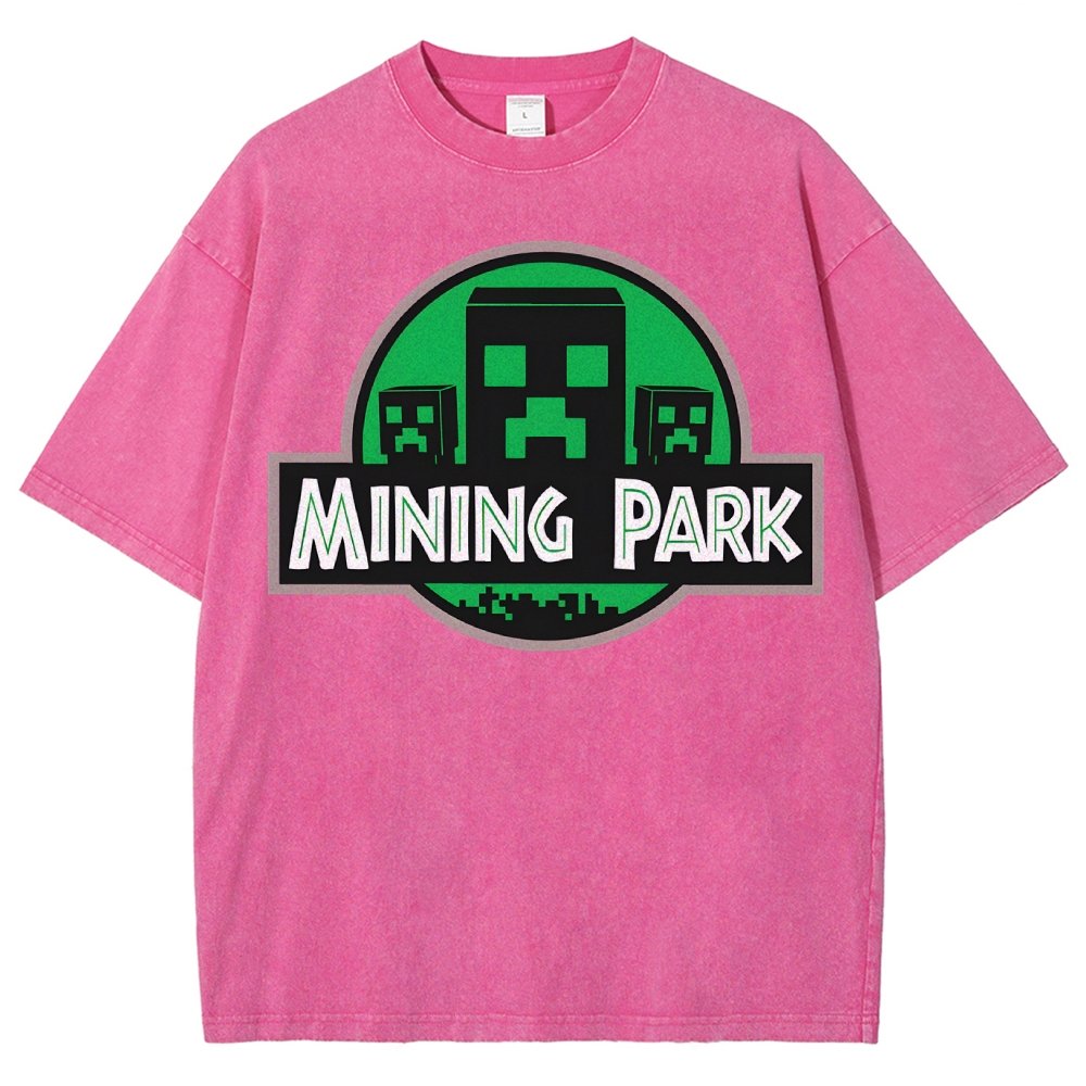 Mining Park Vintage Distressed T-shirt