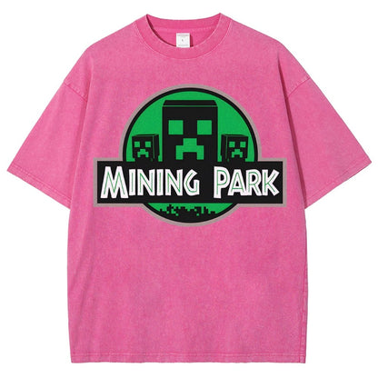 Mining Park Vintage Distressed T-shirt