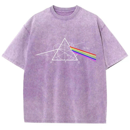 Optical Deconstruction Vintage Distressed T-shirt
