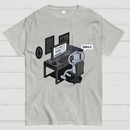 Robot Problems Nerdy T-Shirt
