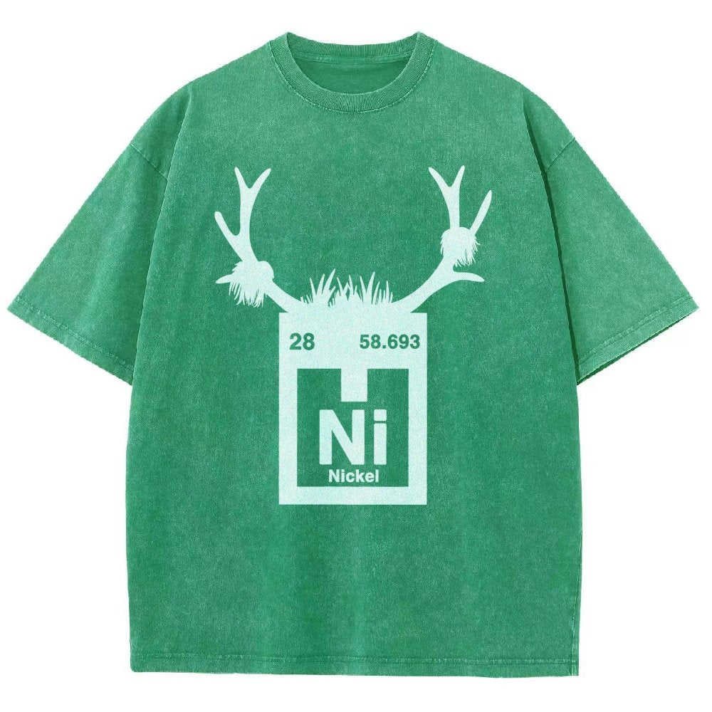 Ni Element Vintage Distressed T-shirt