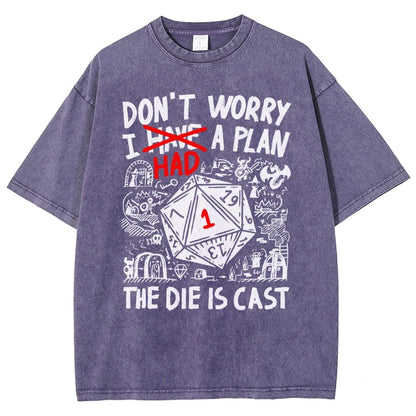The Die Is Cast Vintage Distressed T-shirt