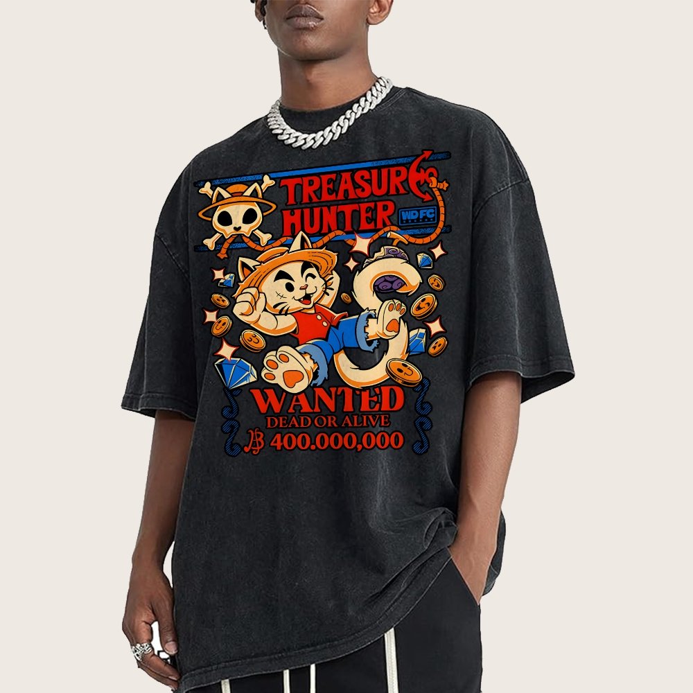 Treasure Hunter Vintage Distressed T-shirt