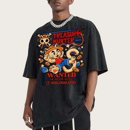 Treasure Hunter Vintage Distressed T-shirt