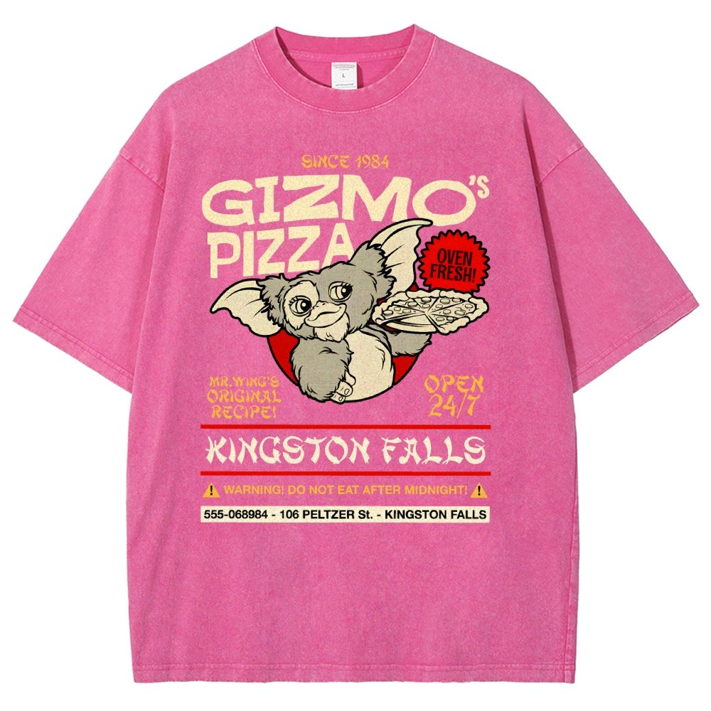 Gizmo's Pizza Pi Day Nerd Vintage Distressed T-shirt