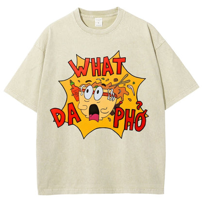 What Da Pho?Vintage Distressed T-shirt