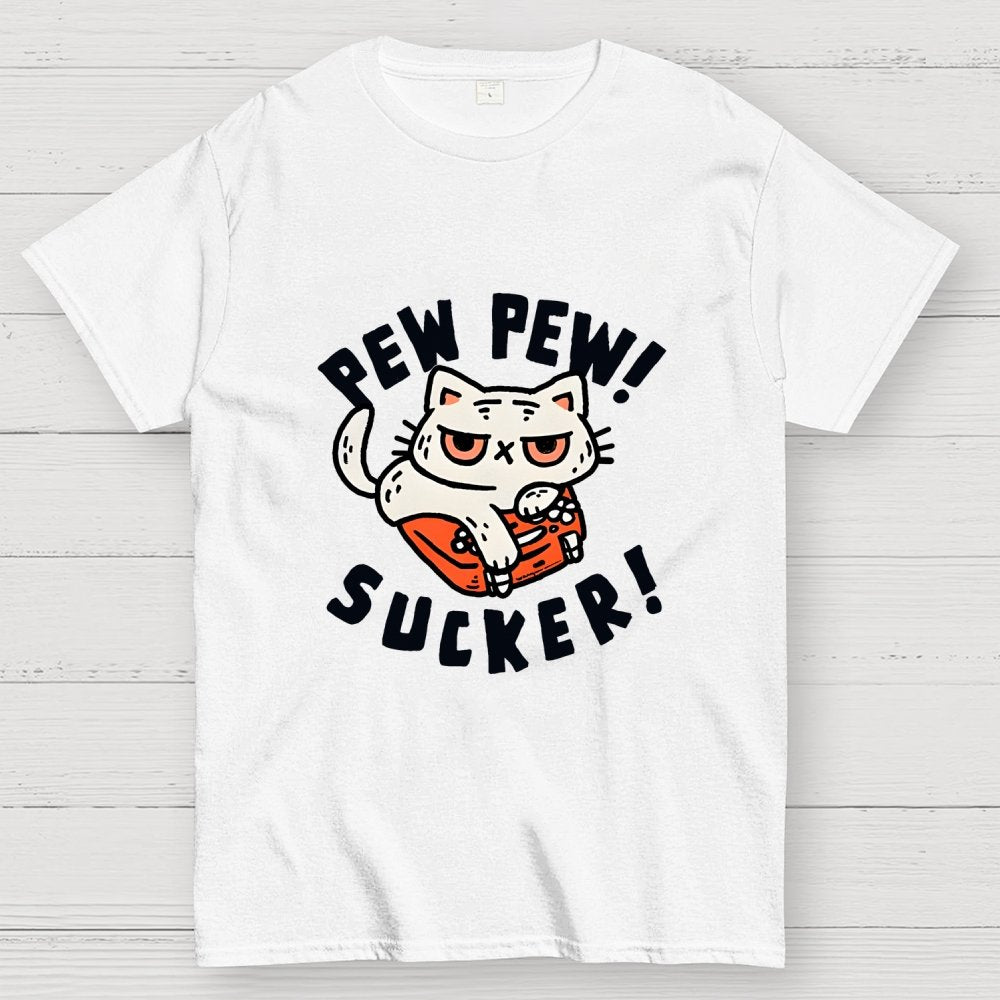 Pew Pew Sucker! Unisex Geek T-Shirt