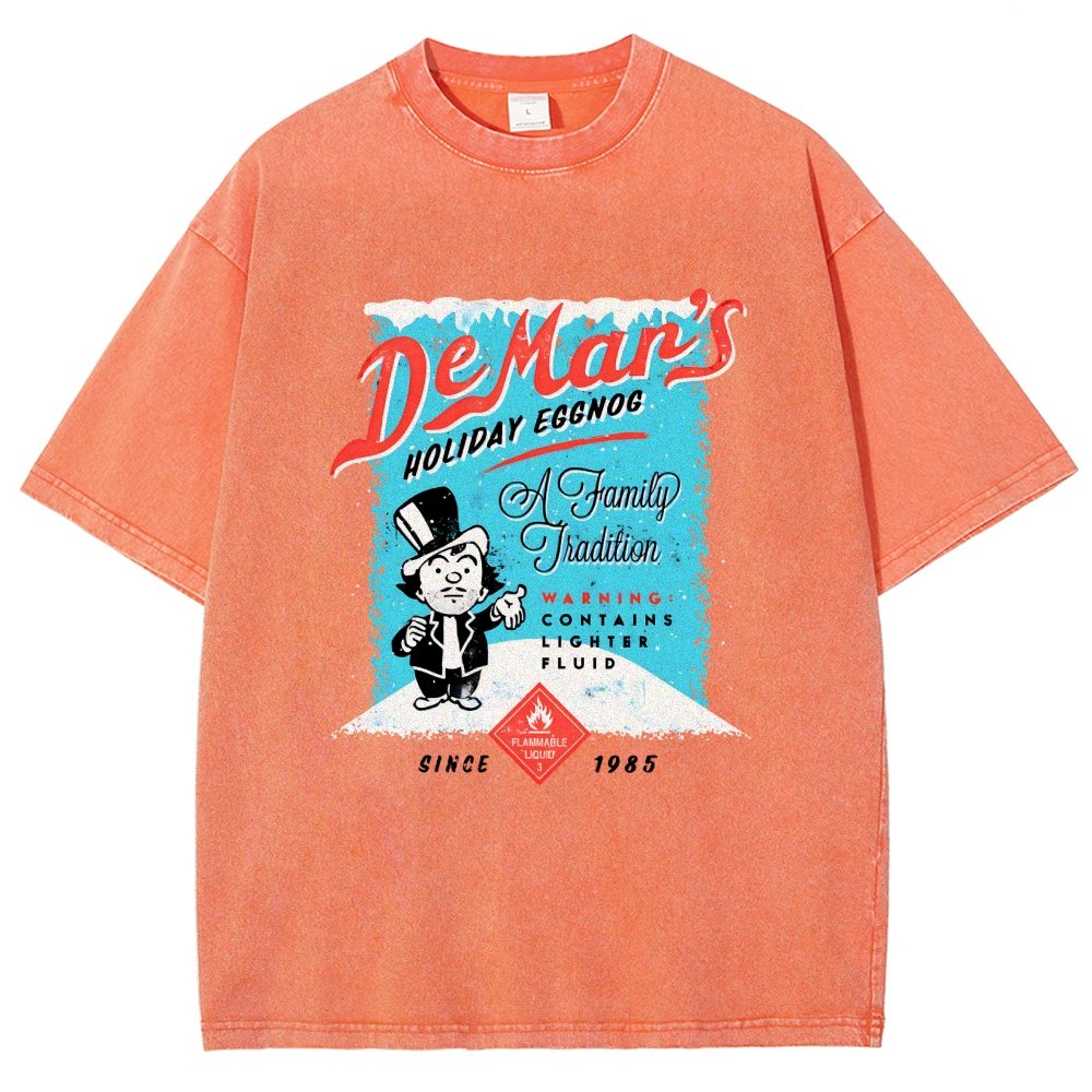 Charles DeMar's Eggnog with Lighter Fluid Vintage Distressed T-shirt