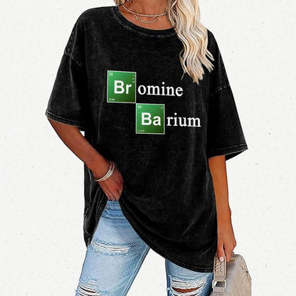 Chemical Adventure Bromine Barium Vintage Distressed T-shirt