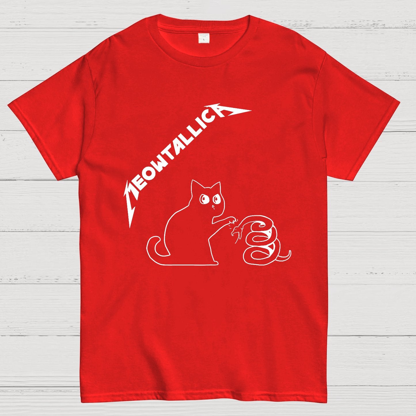 The Black Meow Geek T-Shirt