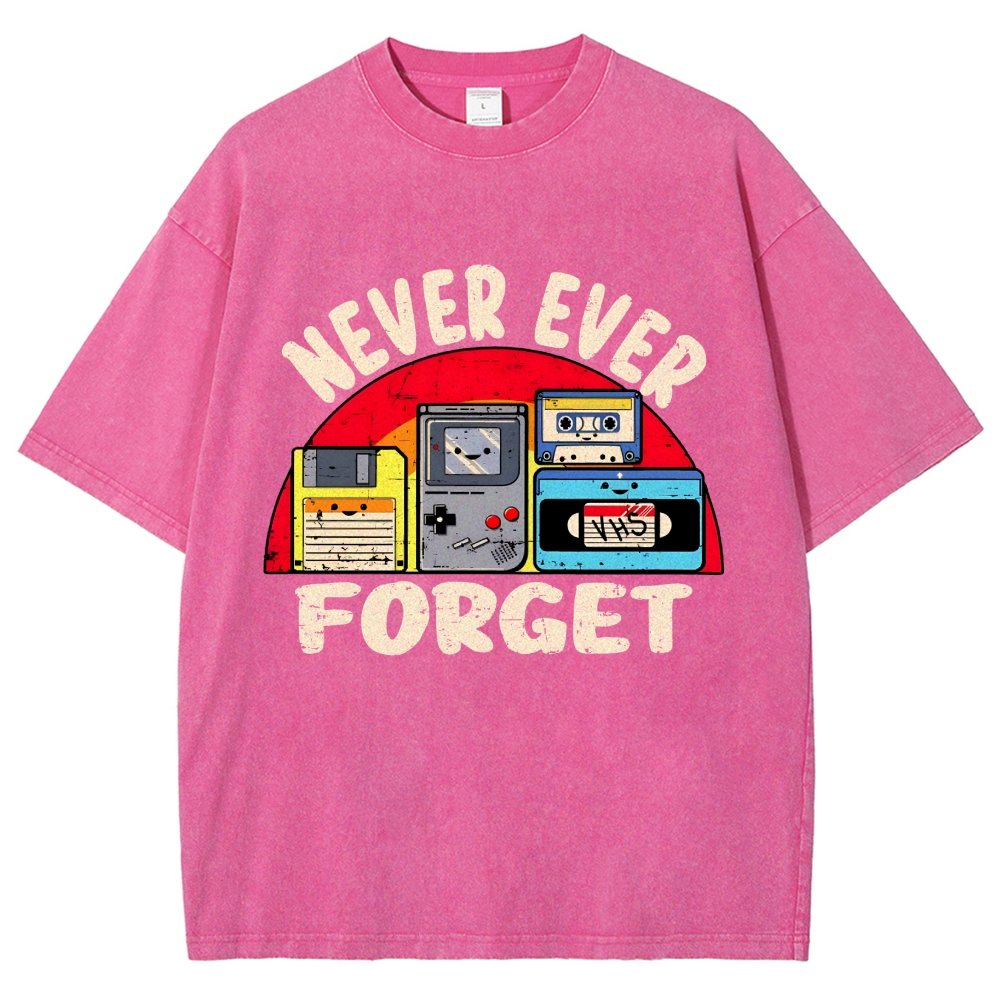 Never Forget Vintage Distressed T-shirt