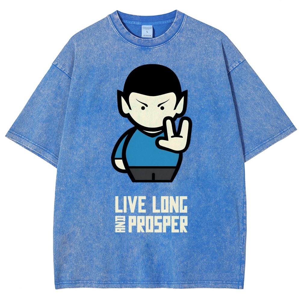 Live Long Vintage Distressed T-shirt