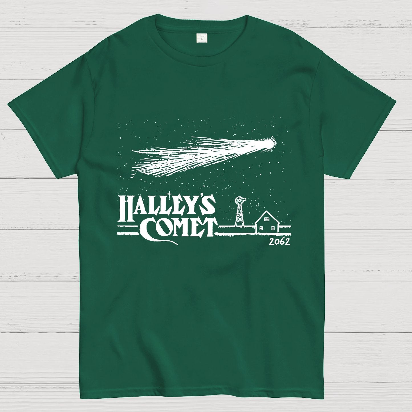 Halley's Comet Funny Geeky T-Shirt