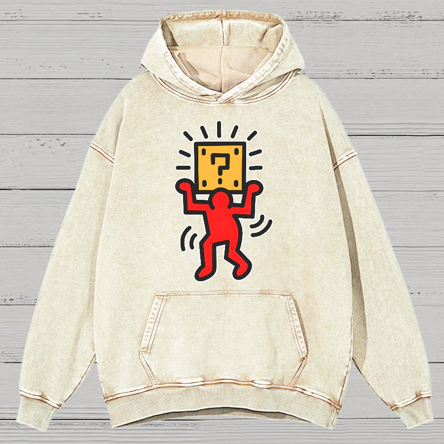 Mysterious Brothers Vintage Distressed Hoodie