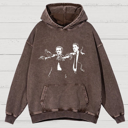 DARK FICTION II Vintage Distressed Hoodie