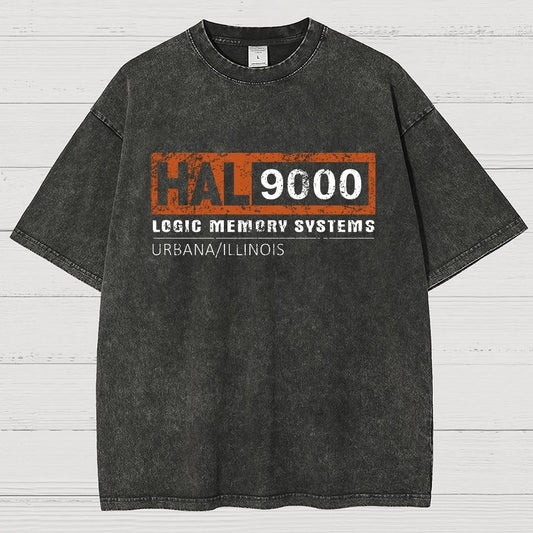 HAL 9000 Vintage Distressed T-shirt