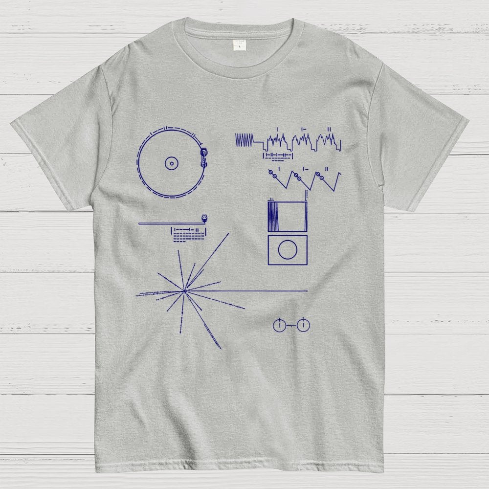 The Voyager Golden Record Geek T-Shirt