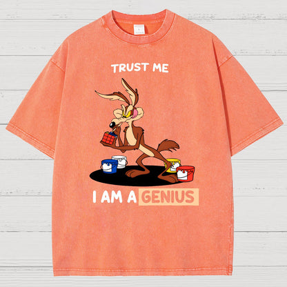 Trust Me I'm A Genius Vintage Distressed T-shirt