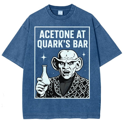 ACETONE AT A SPACE BAR Vintage Distressed T-shirt