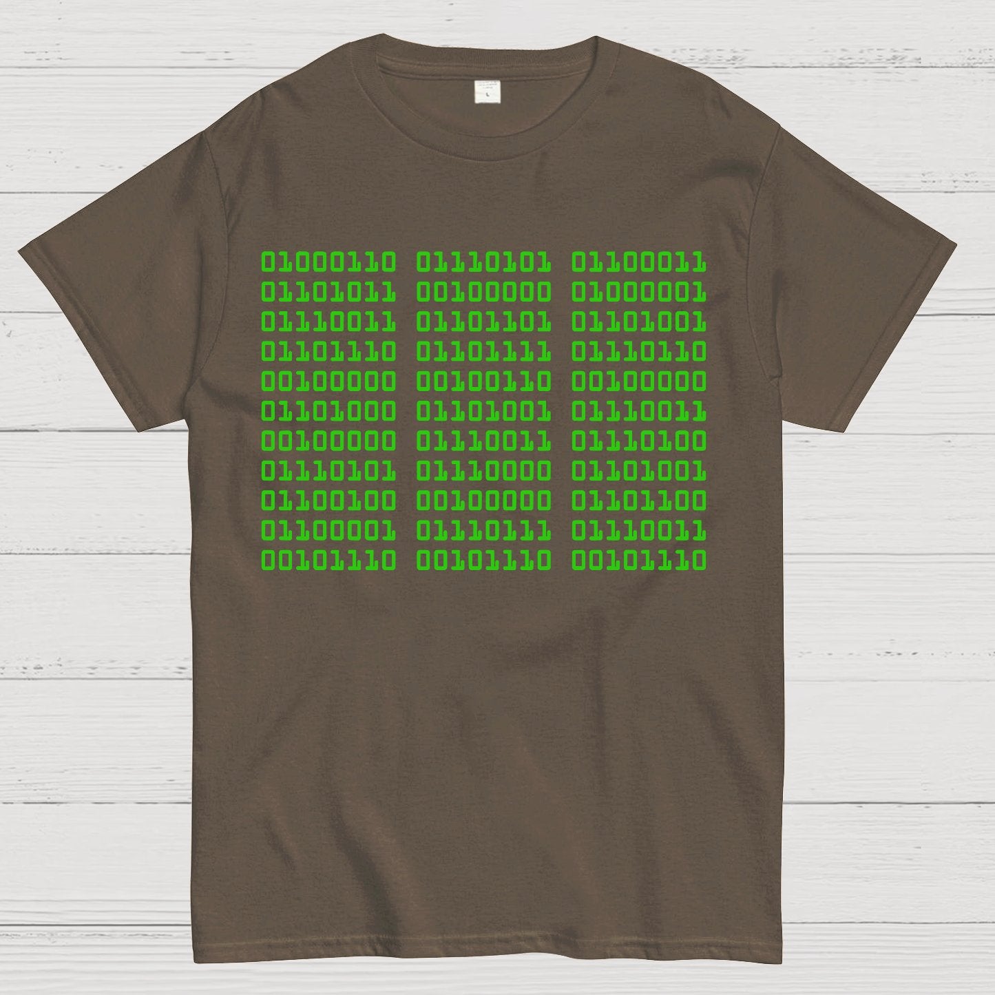 Binary Protest Geek T-Shirt