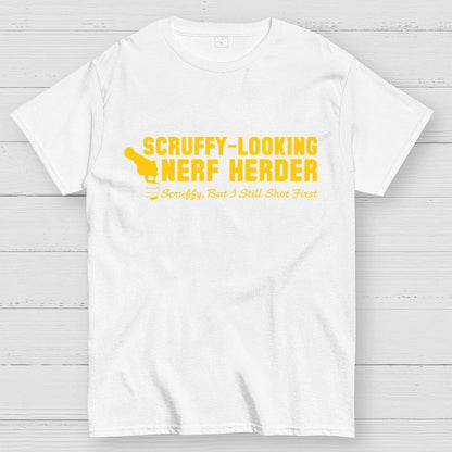 Scruffy Maverick Geek T-Shirt