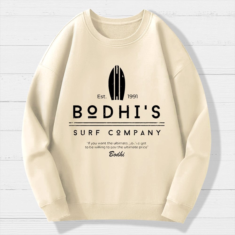 Bodhi's Surf Company Est. 1991 Geek Cotton Sweatshirt