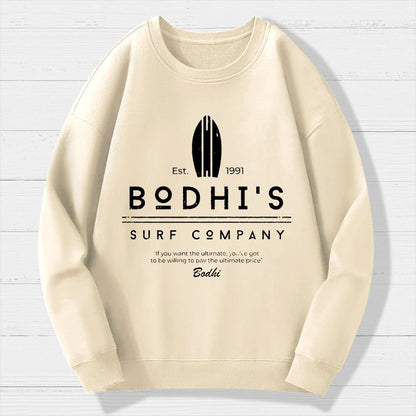 Bodhi's Surf Company Est. 1991 Geek Cotton Sweatshirt