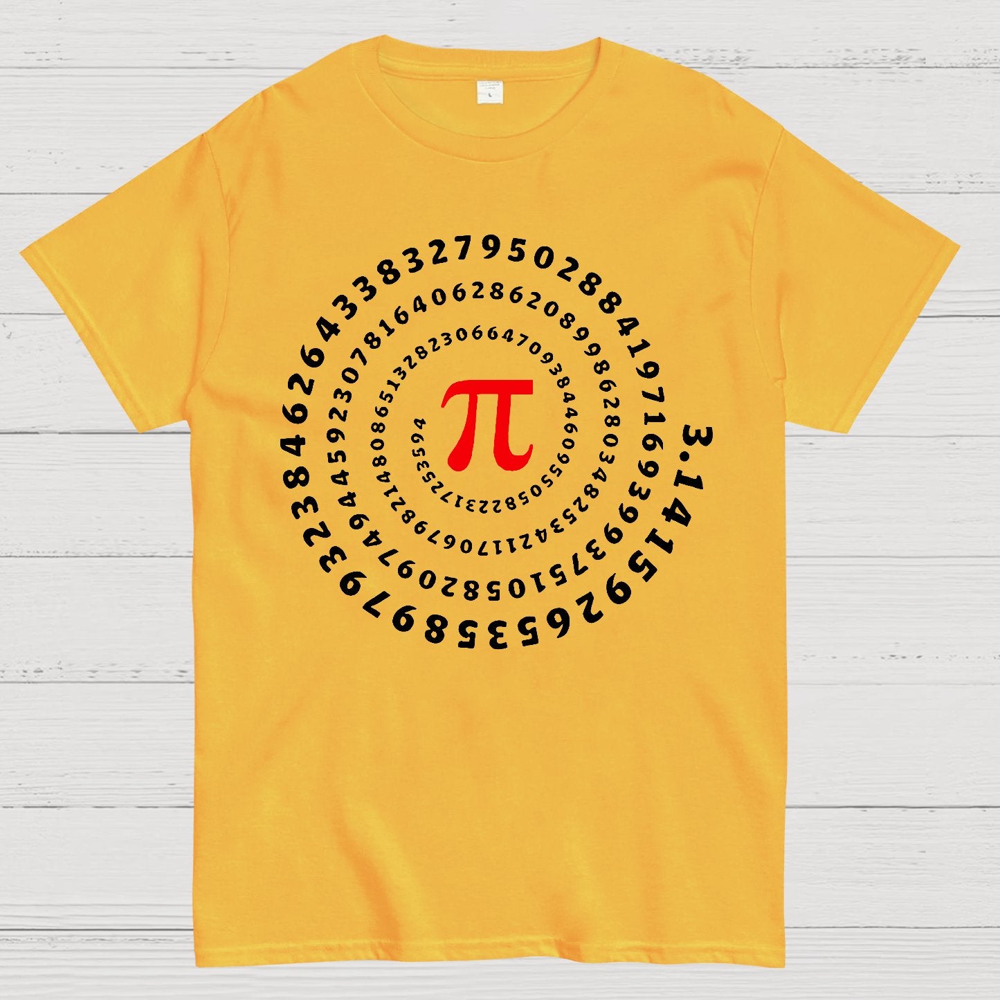 Pi Science Number Sequence Geek T-Shirt