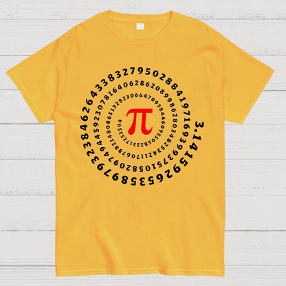 Pi Science Number Sequence Geek T-Shirt