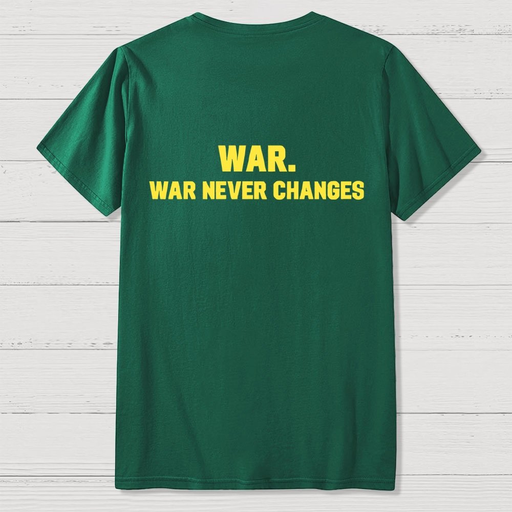 Eternal War Front And Back Printing Geek T-Shirt